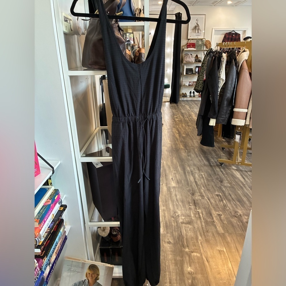 Spiritual Gangster Black Emmy Woven Jumpsuit small NWT